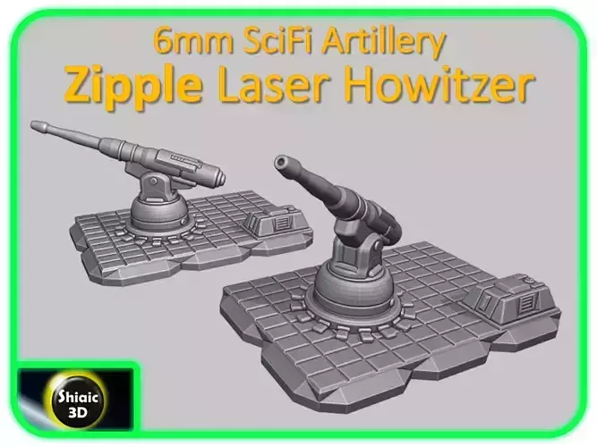 SciFi Artillery - Zipple Laser Howitzer