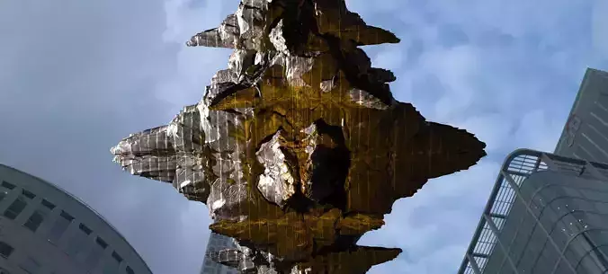 Independence Day inspired ship 2