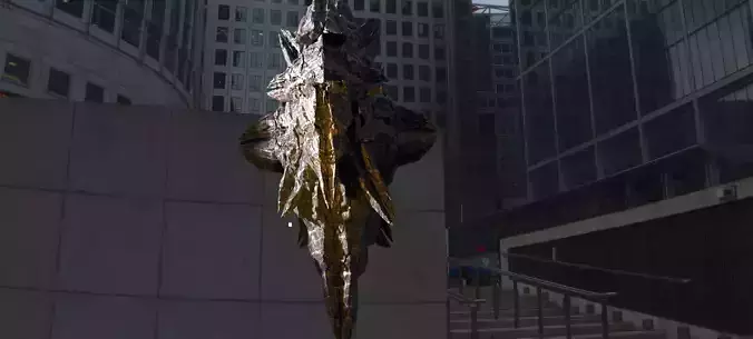 Independence Day inspired mothership 3D model