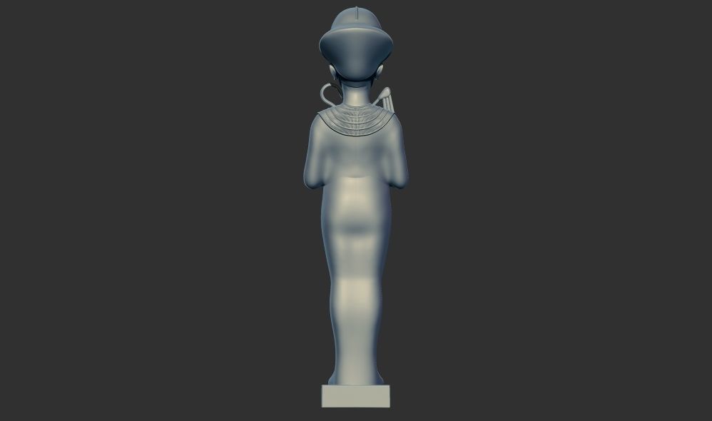 Ushabti of Tutankhamun statue 3D Printable model 3D print model_4
