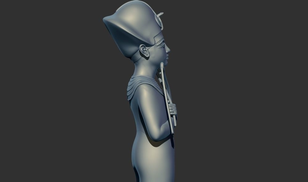 Ushabti of Tutankhamun statue 3D Printable model 3D print model_8