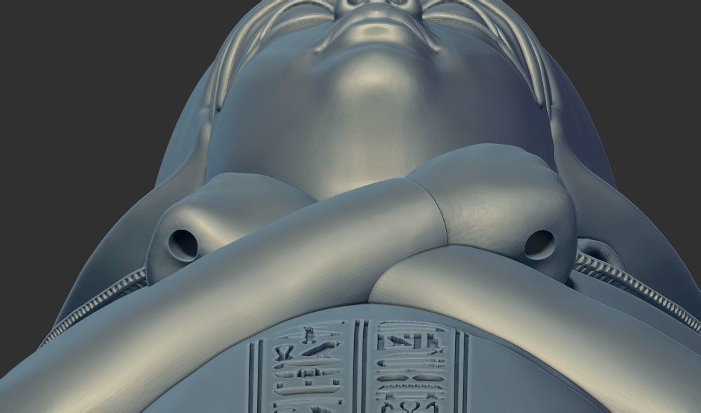 Ushabti of Tutankhamun statue 3D Printable model 3D print model_16