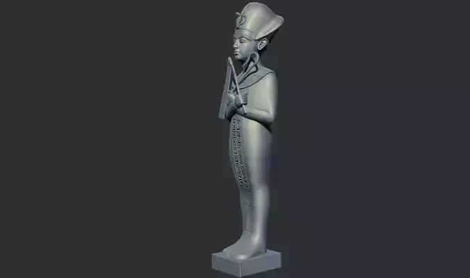Ushabti of Tutankhamun  statue 3D Printable model 3D print model