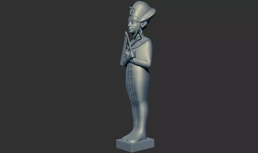 Ushabti of Tutankhamun statue 3D Printable model 3D print model_0