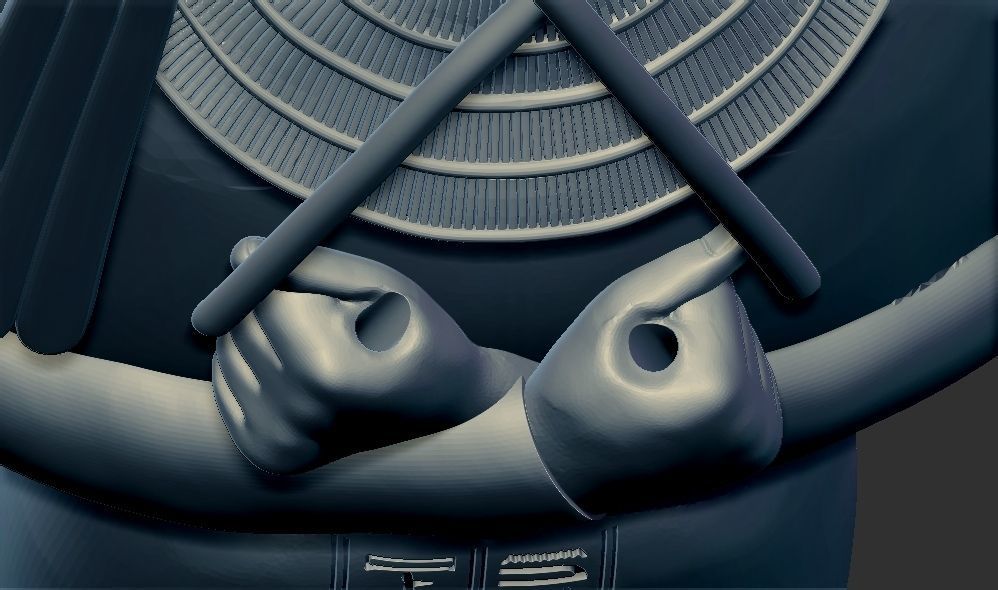 Ushabti of Tutankhamun statue 3D Printable model 3D print model_5