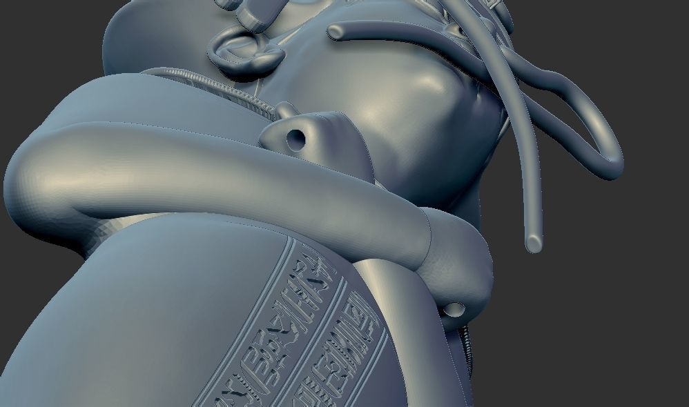 Ushabti of Tutankhamun statue 3D Printable model 3D print model_3