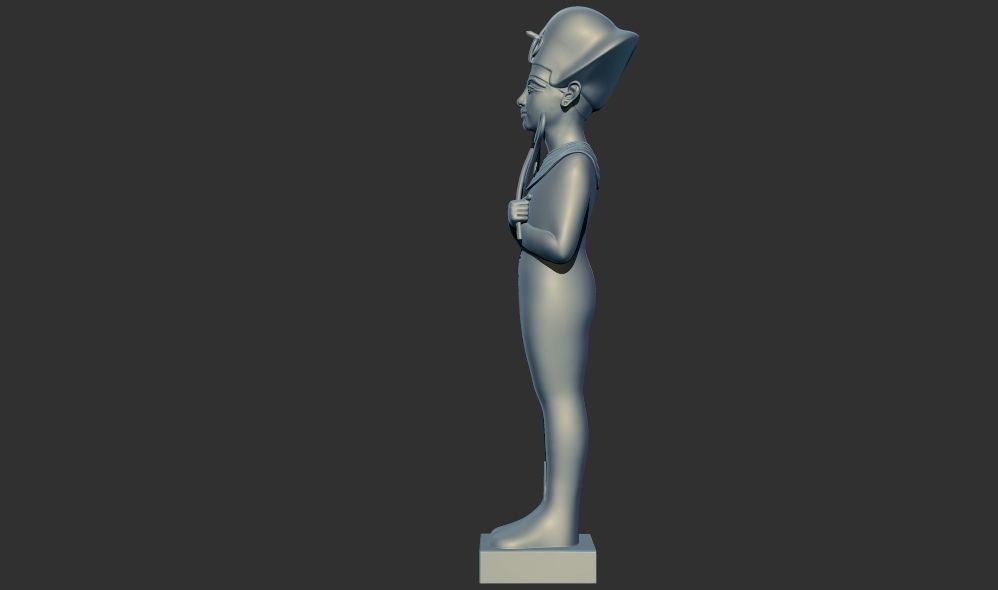 Ushabti of Tutankhamun statue 3D Printable model 3D print model_1