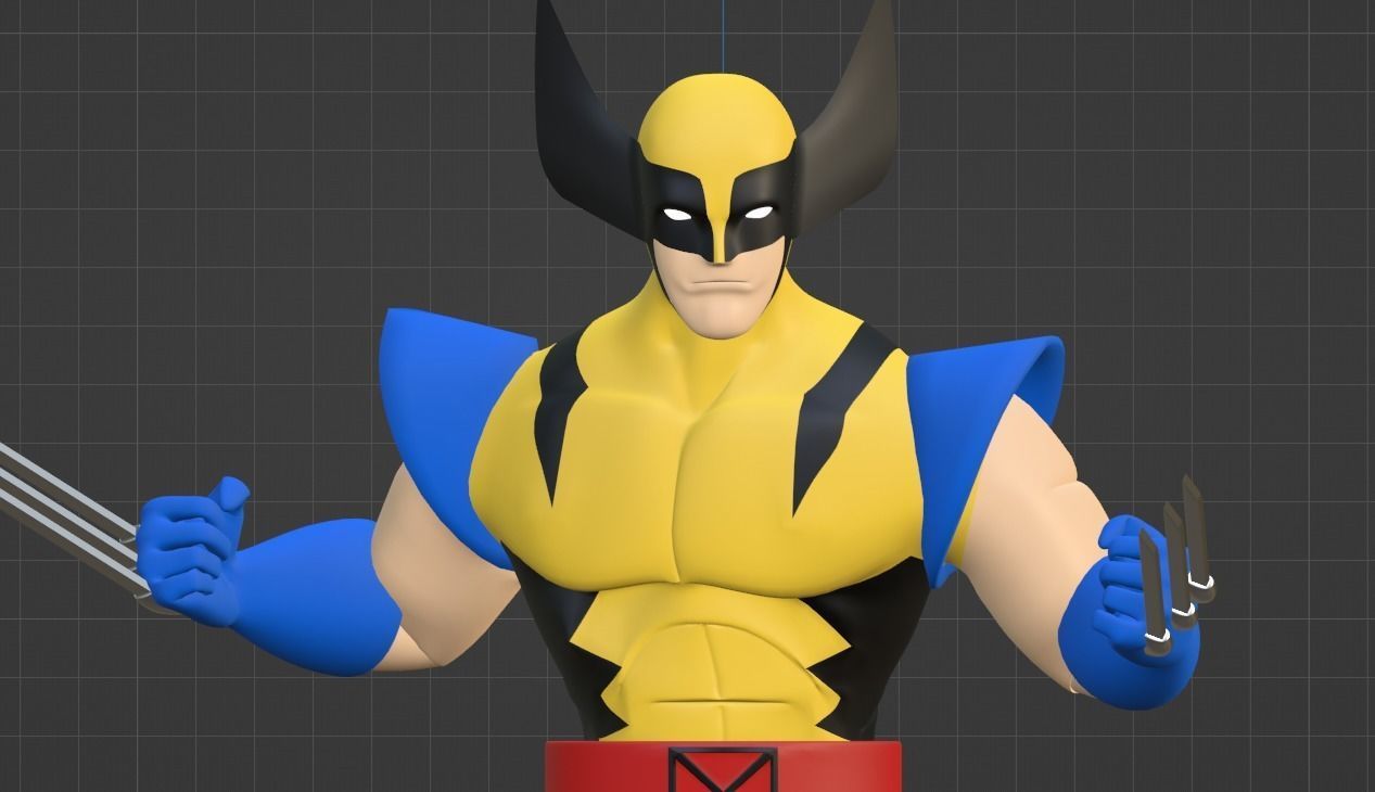 Wolverine - XMen 97 3D model_7