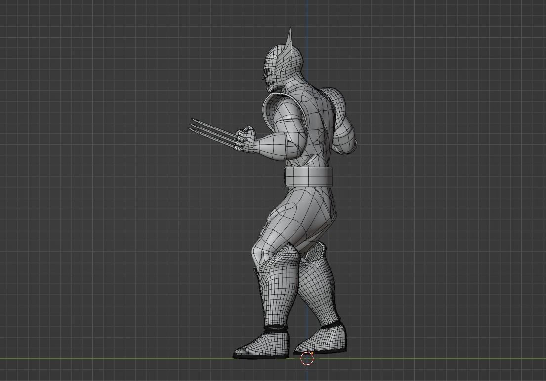 Wolverine - XMen 97 3D model_10