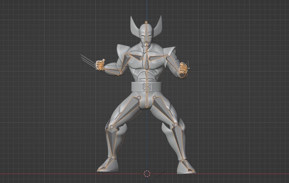 Wolverine - XMen 97 3D model_13