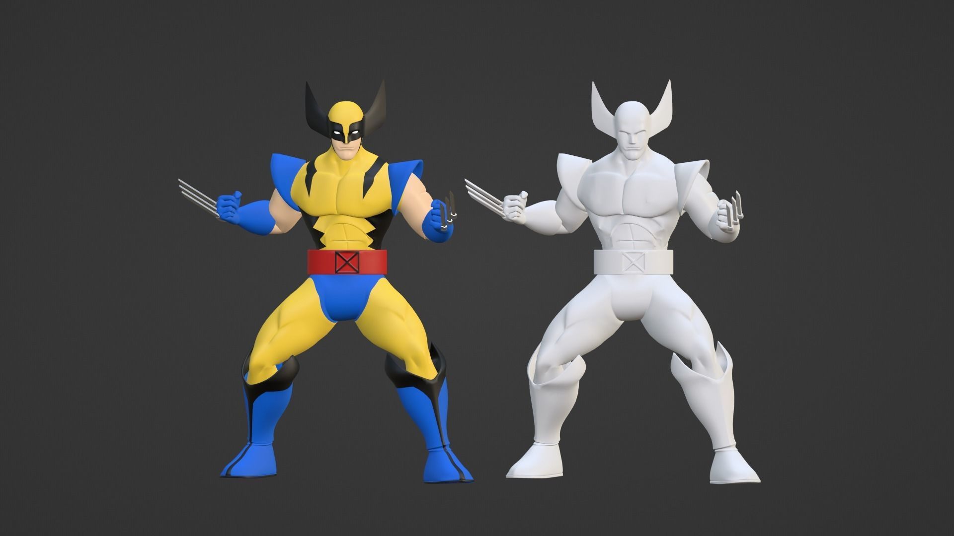 Wolverine - XMen 97 3D model_16
