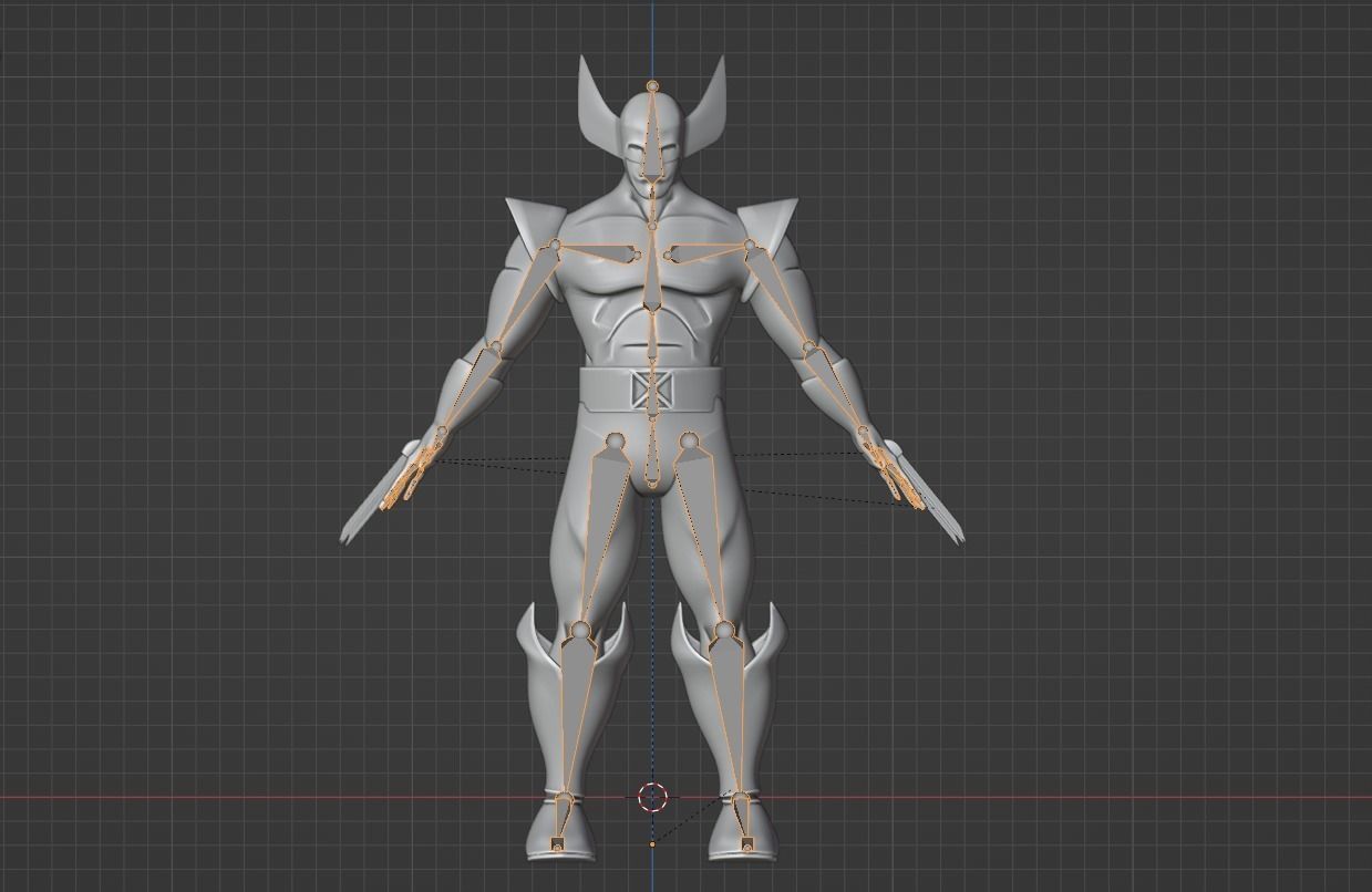 Wolverine - XMen 97 3D model_15