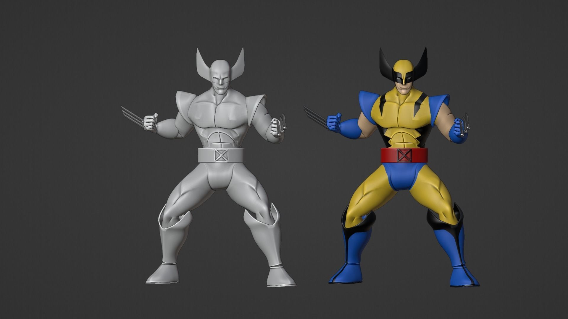 Wolverine - XMen 97 3D model_18