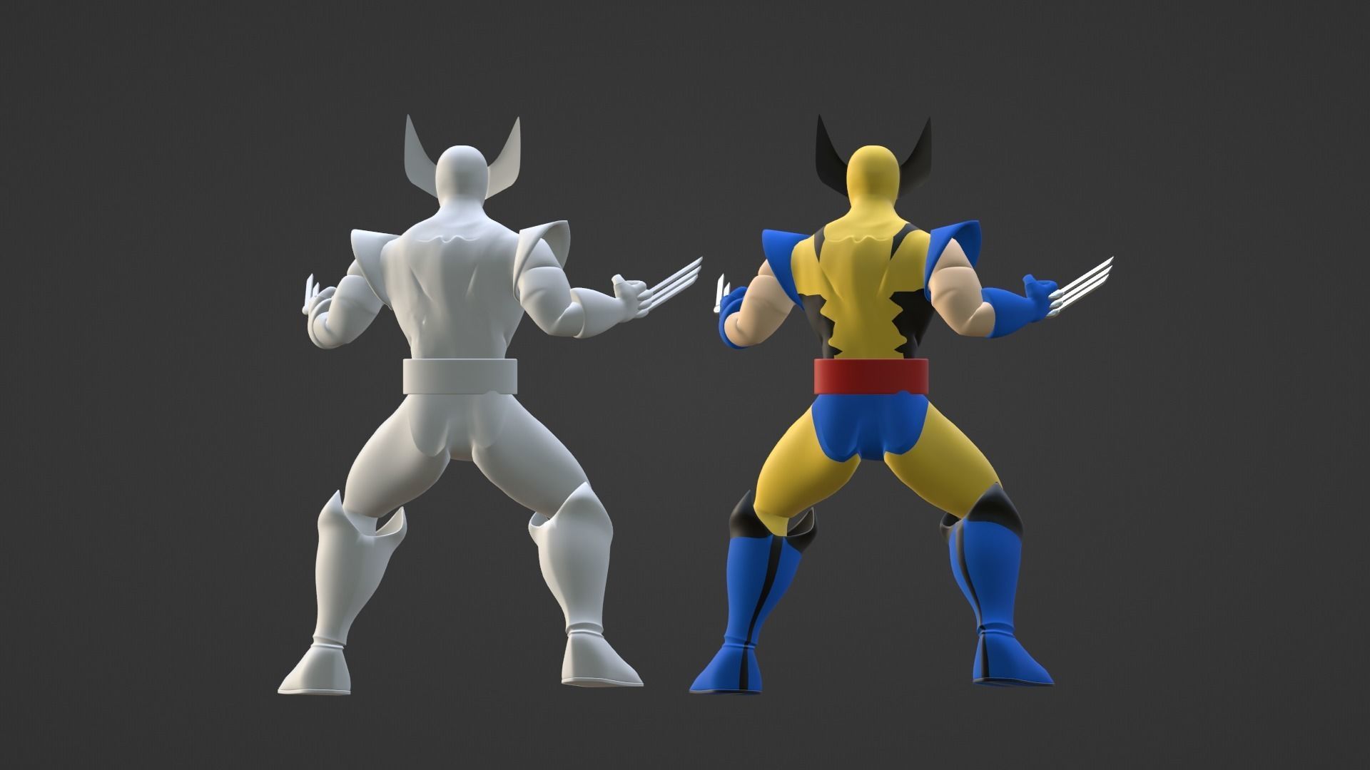 Wolverine - XMen 97 3D model_17