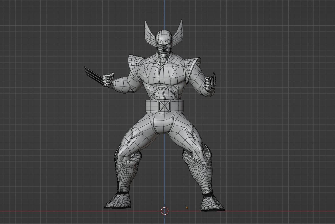 Wolverine - XMen 97 3D model_9