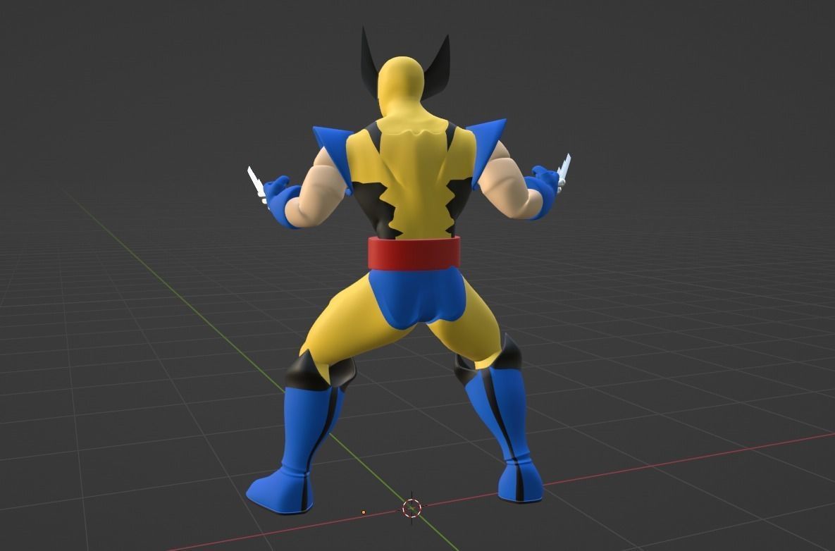 Wolverine - XMen 97 3D model_6