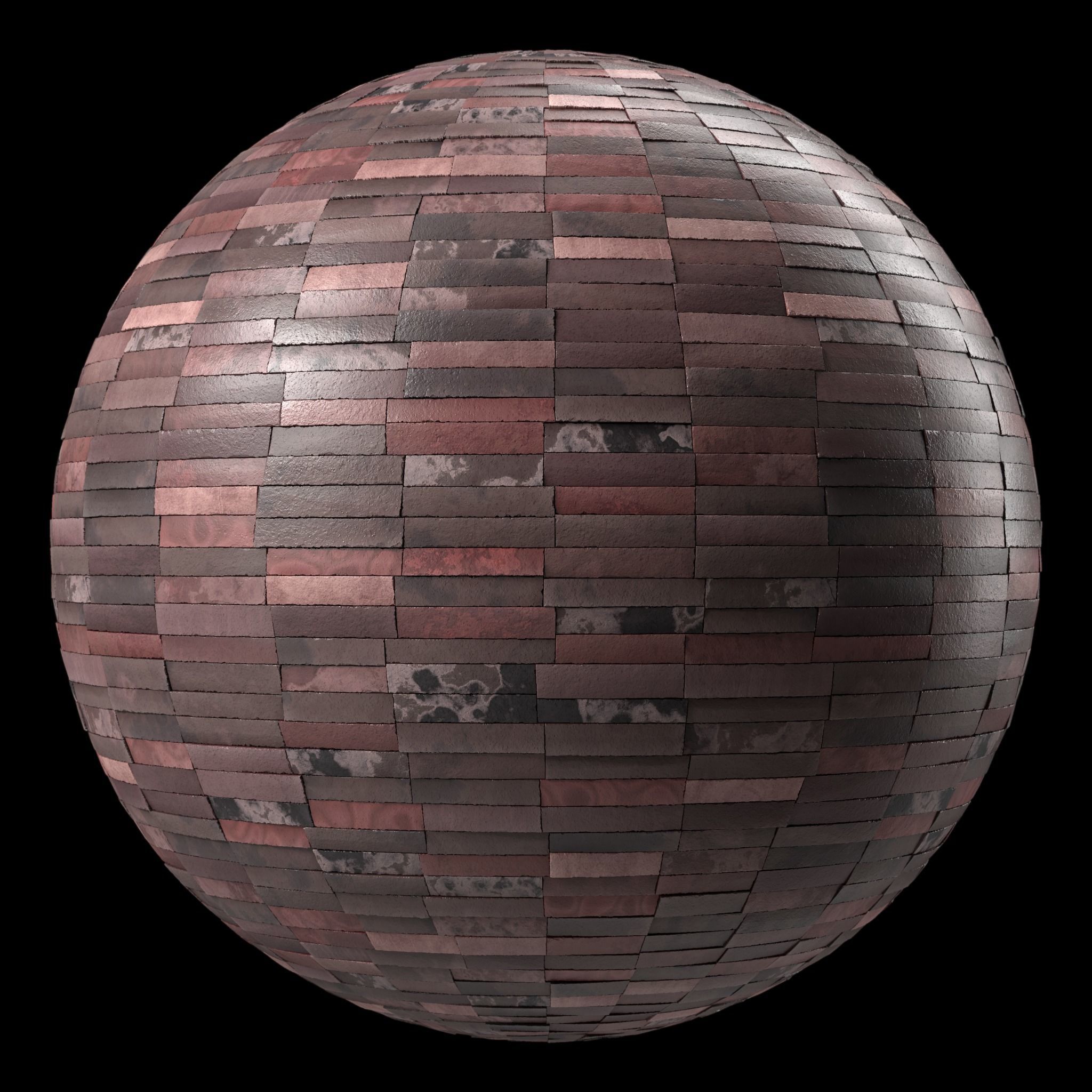Stone Wall Materials 103- MultiColor StoneWall - Pbr Seamless Texture_4