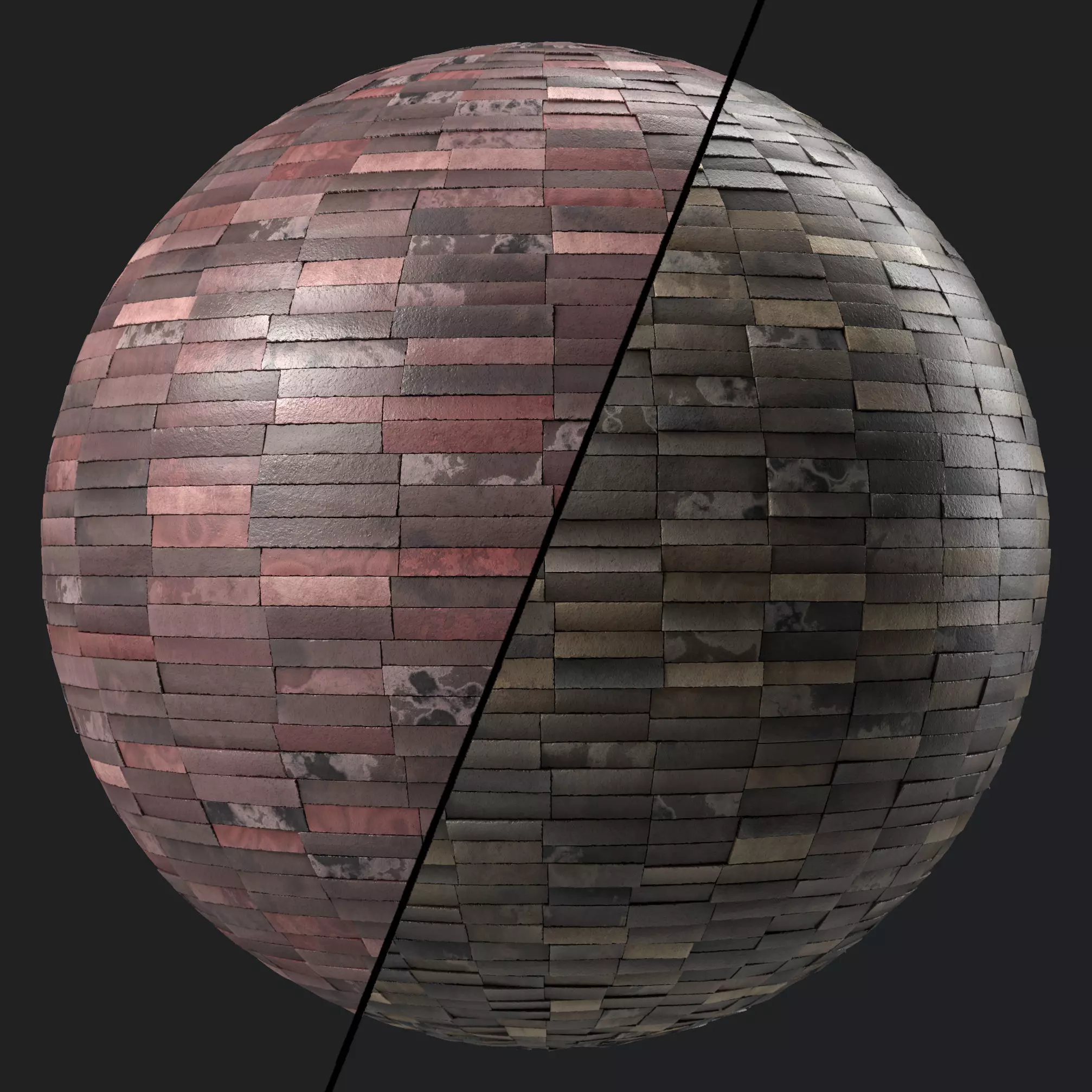 Stone Wall Materials 103- MultiColor StoneWall - Pbr Seamless Texture_0