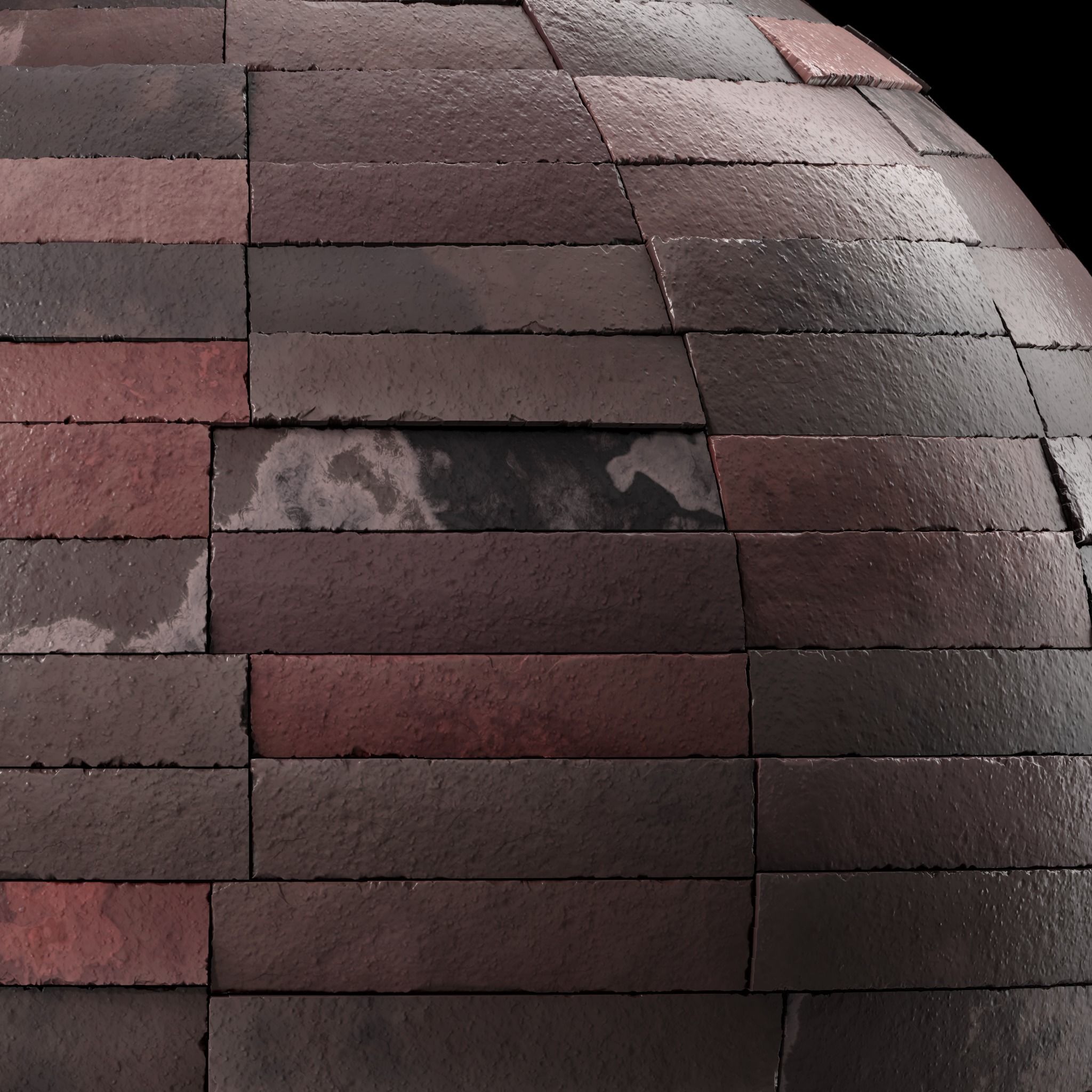 Stone Wall Materials 103- MultiColor StoneWall - Pbr Seamless Texture_5