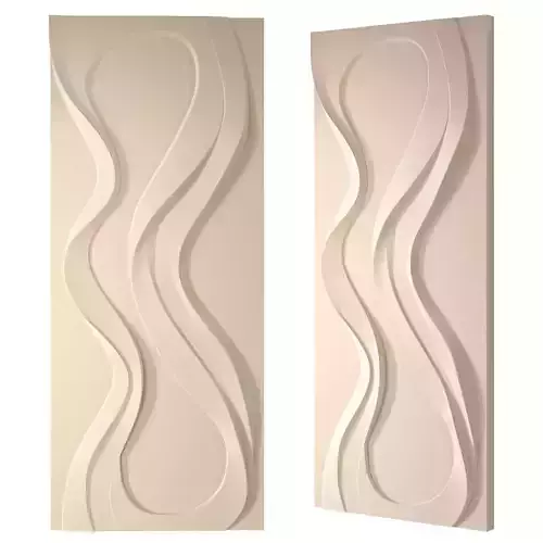 vertical textured line wall art 