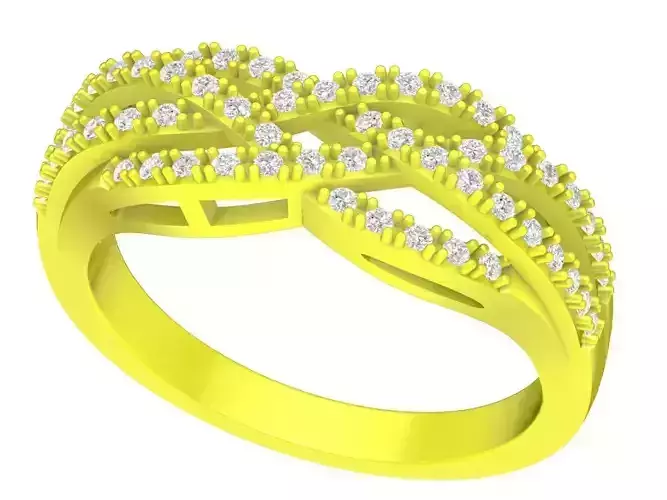 A4537 Fashion Diamond Women Ring