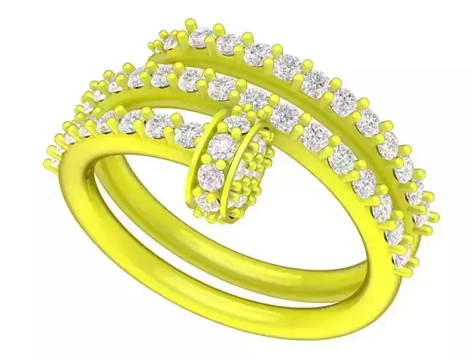 A4804 Fashion Diamond Women Ring