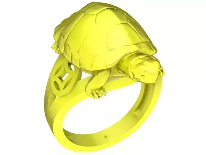 A4442 Fengshui Turtle Women Ring