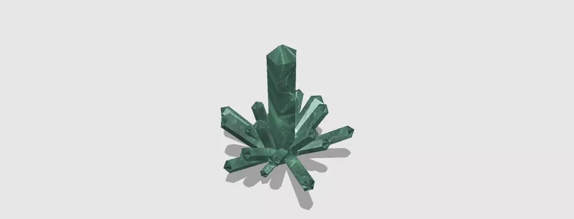 crystalcluster Free 3D model_0