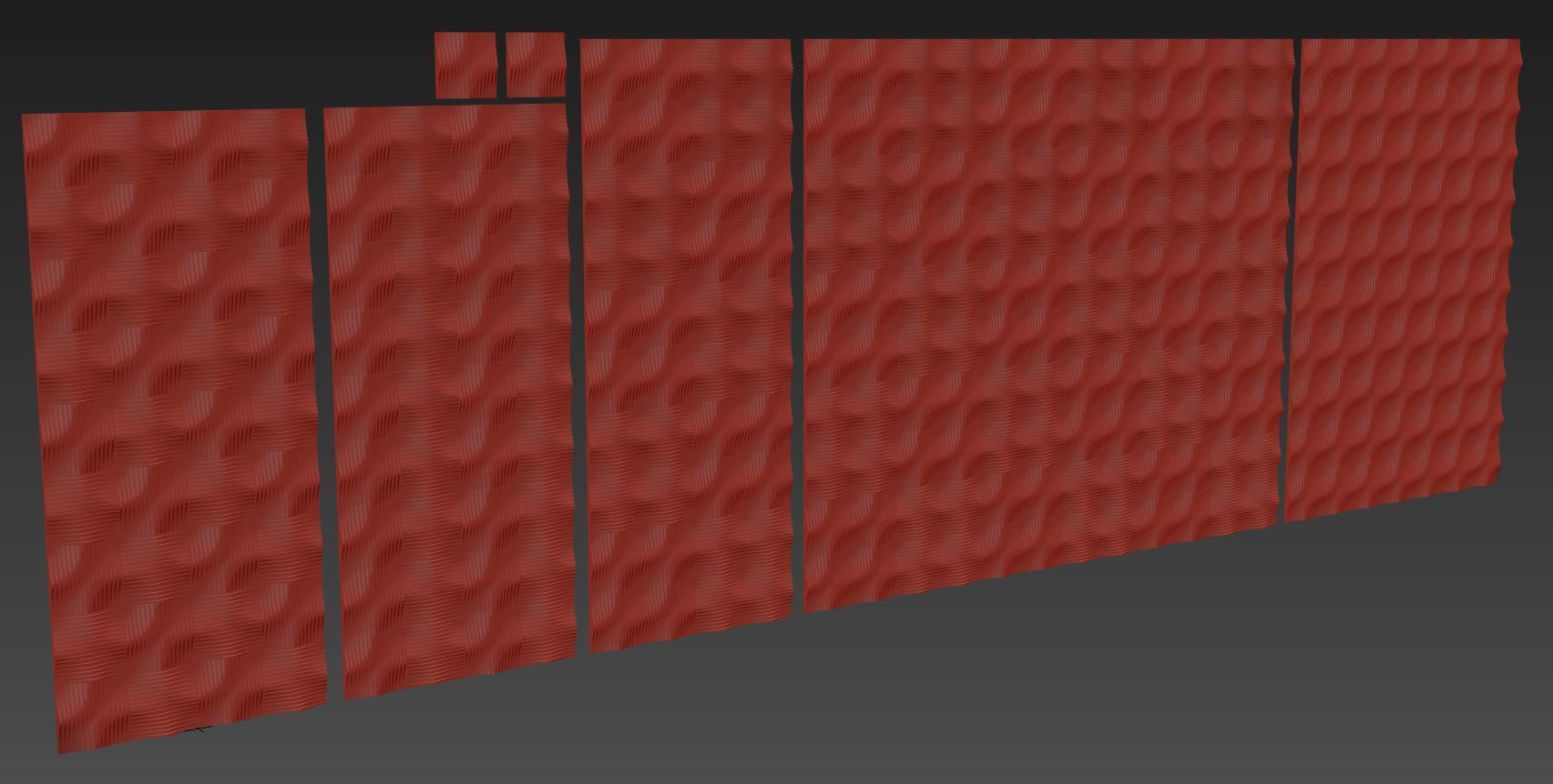 Wood panel Liminal by Evove 3D model_8