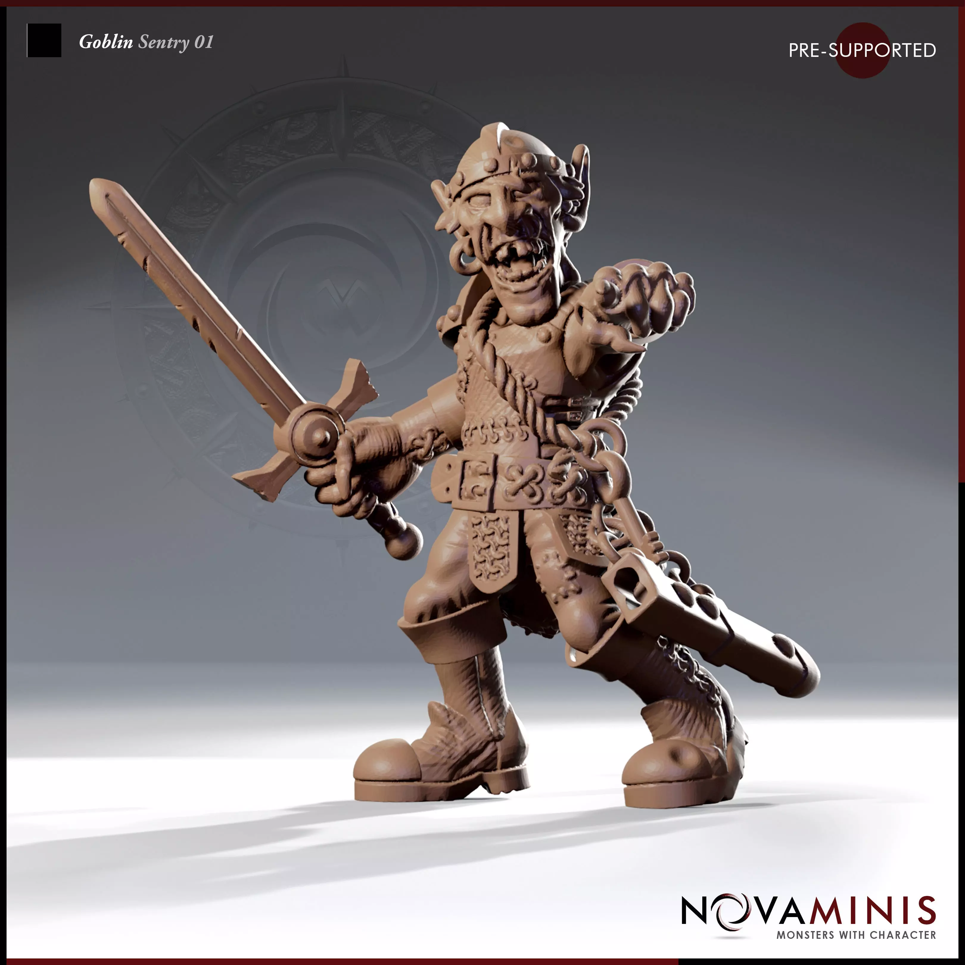 Goblin Sentry 01 3D print model_0