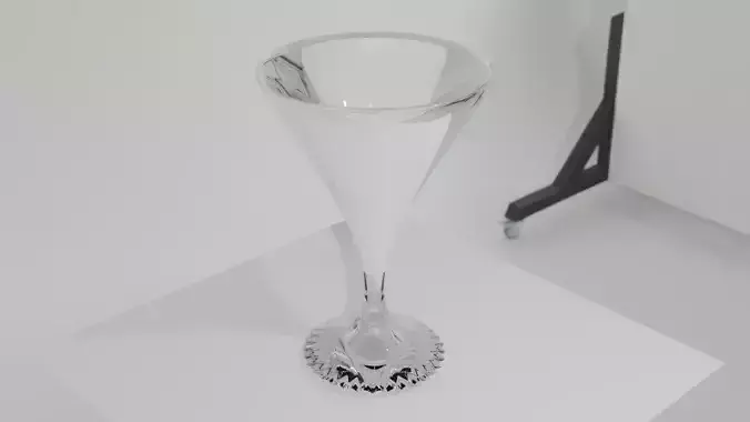 Luxury wine glass