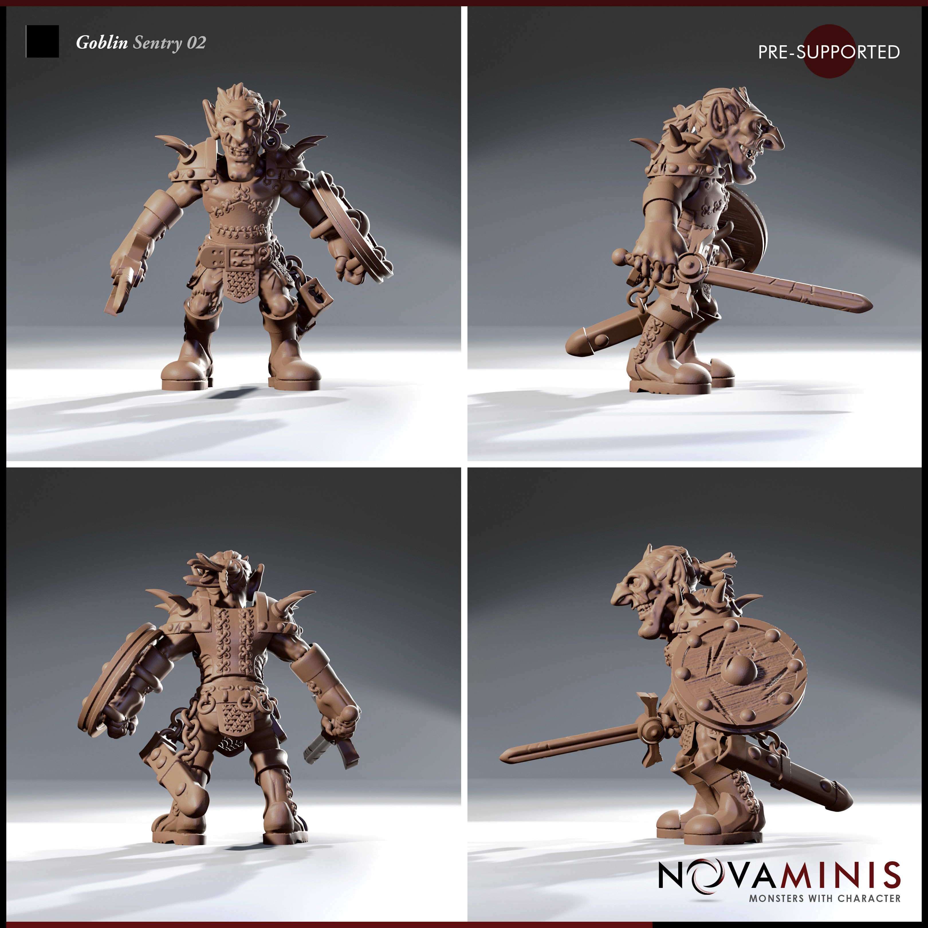 Goblin Sentry 02 3D print model_2