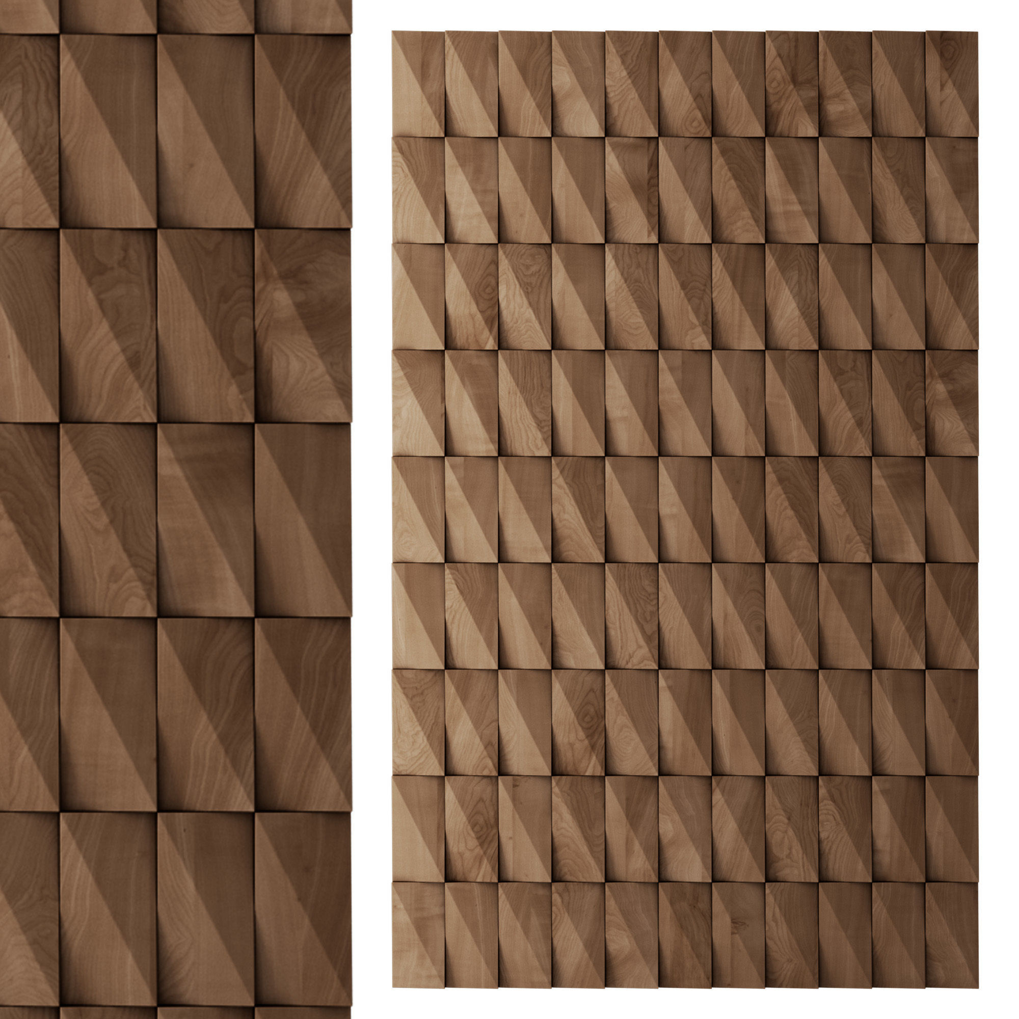 Wood Panel Rise by Evove 3D model_4