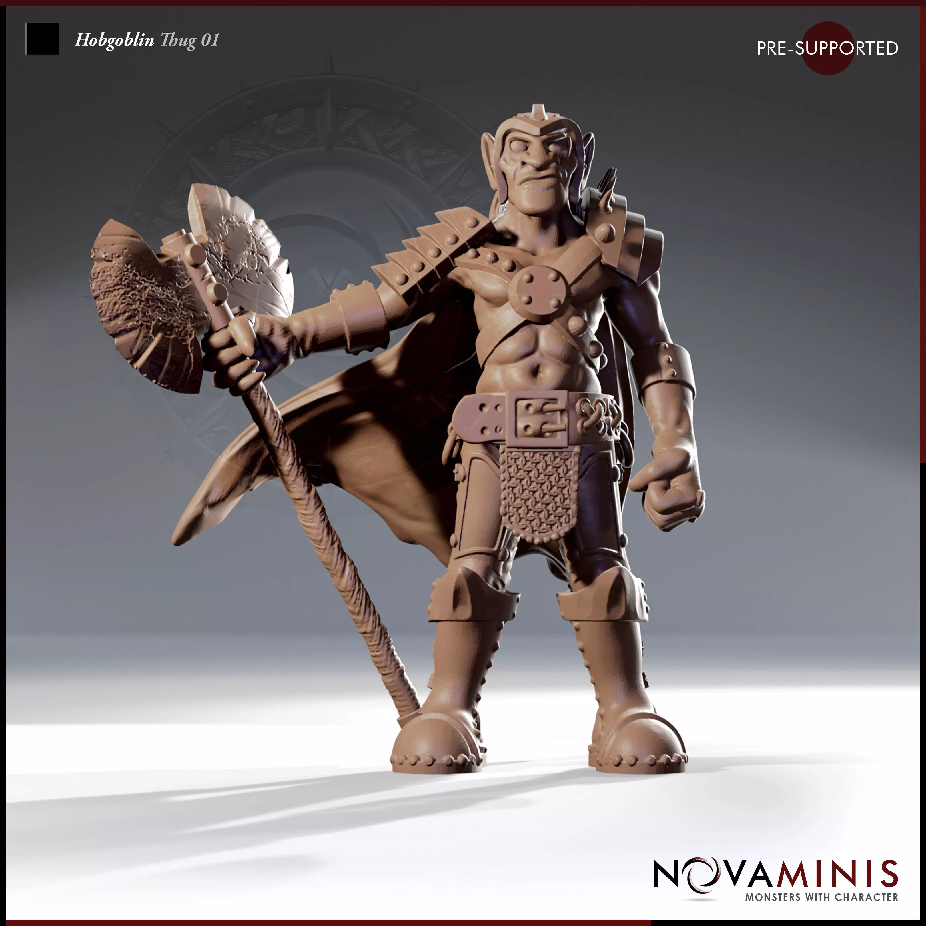 Hobgoblin Thug 01 3D print model_0