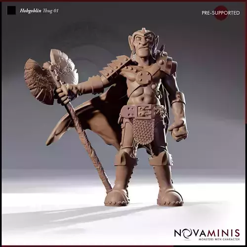 Hobgoblin Thug 01 3D print model
