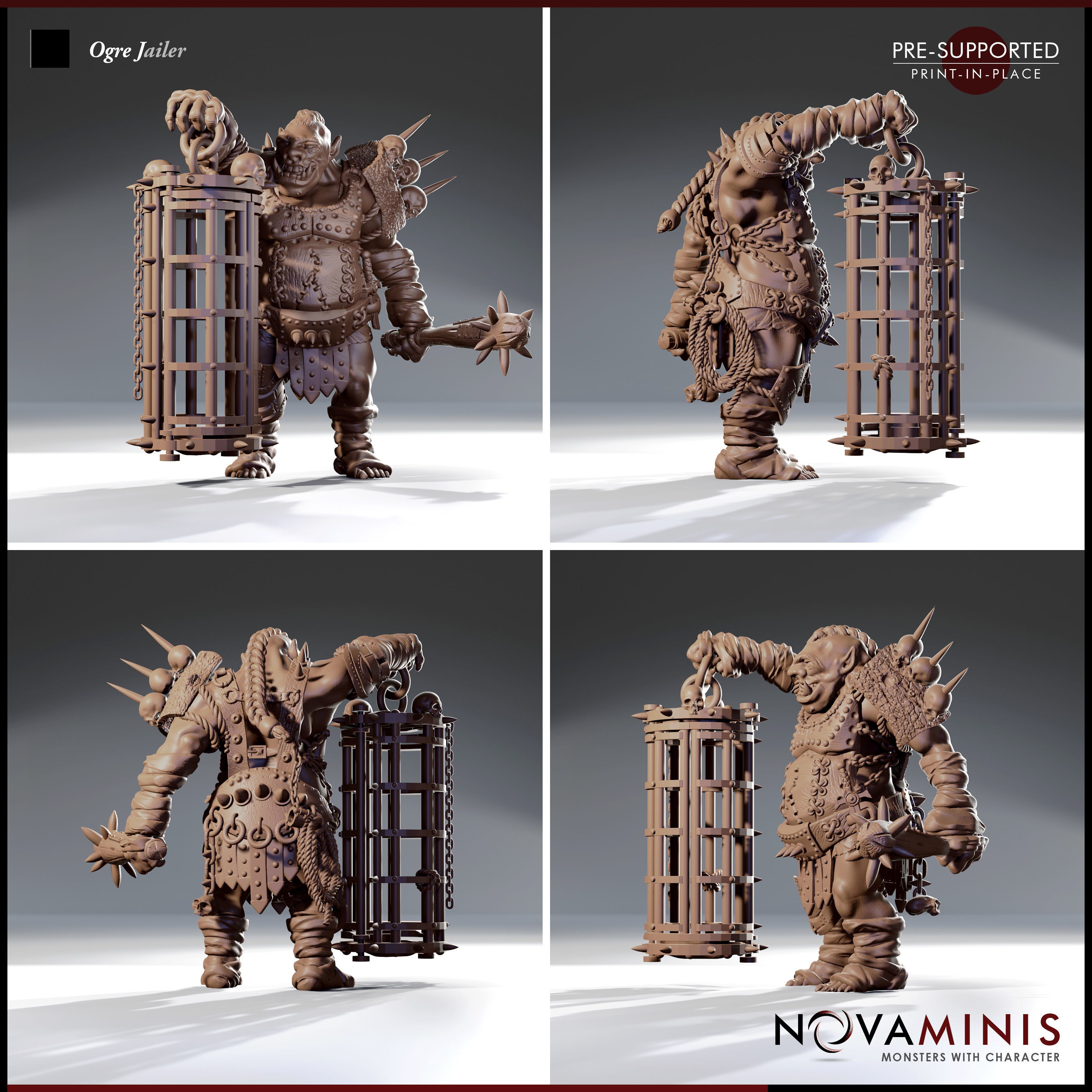 Ogre Jailer 3D print model_2