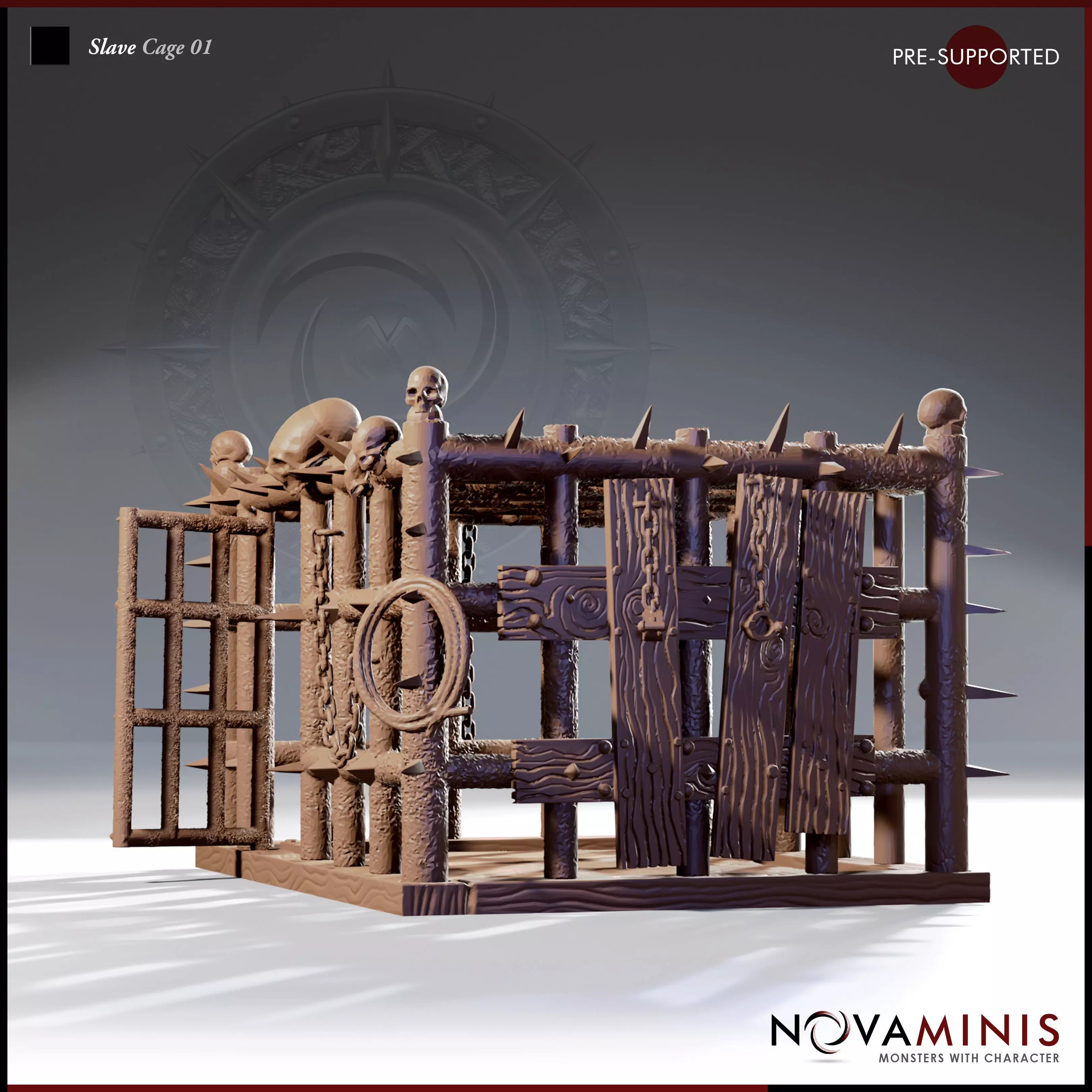 Slave Cage 01 3D print model_0