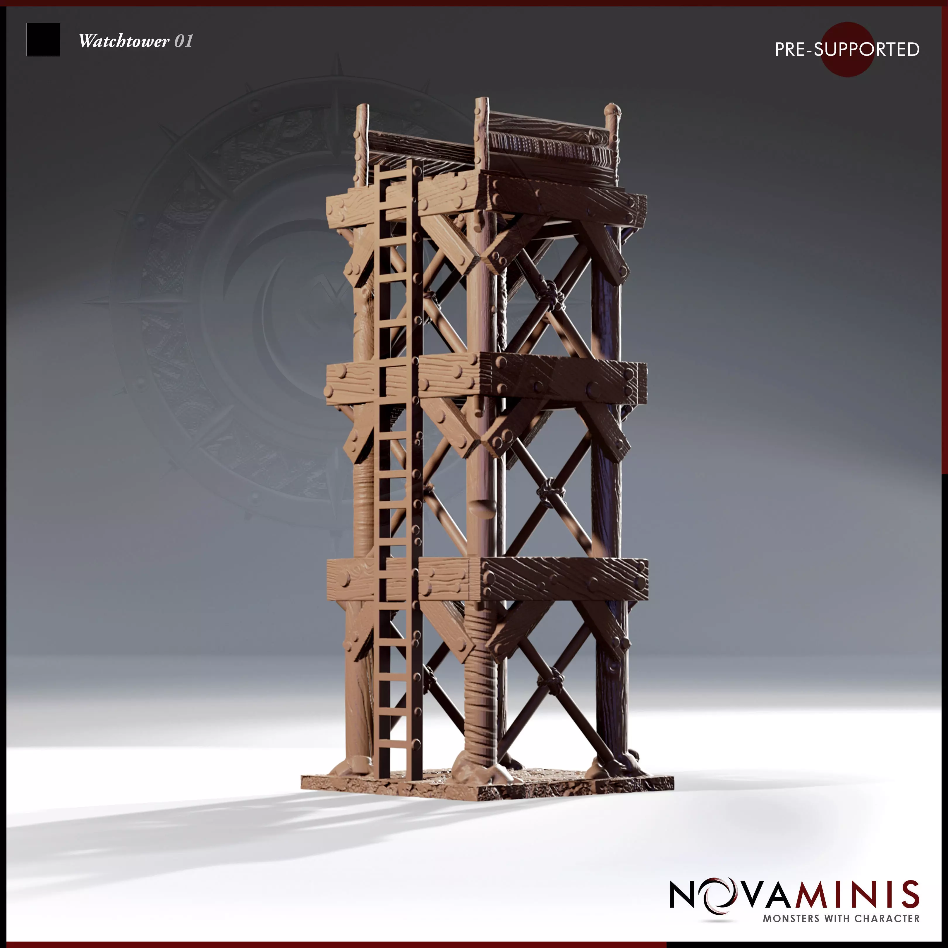 Watchtower 01 3D print model_0
