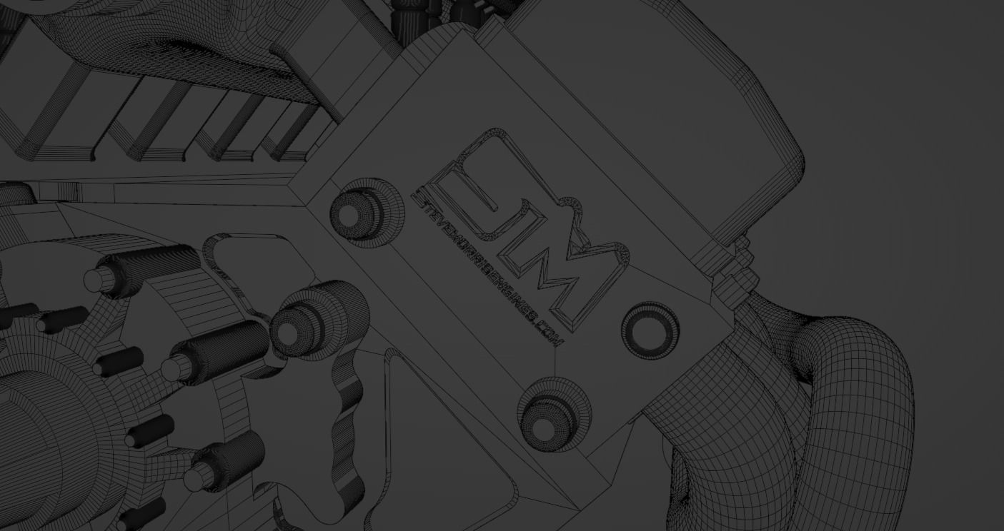 Steve Morris Engines SMX Engine for Scale Models 1 to 24 Scale 3D print model_12