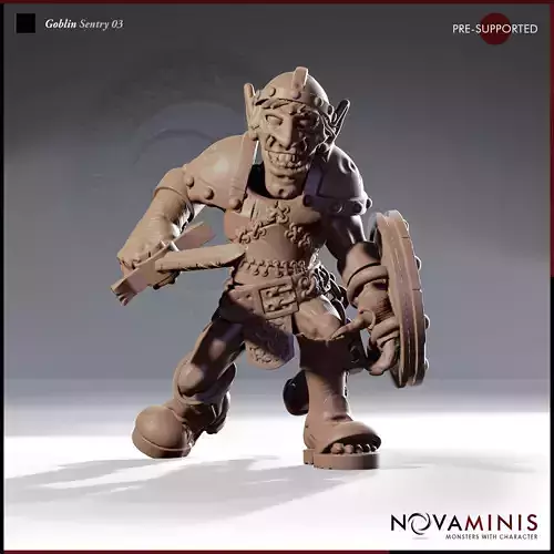 Goblin Sentry 03 3D print model