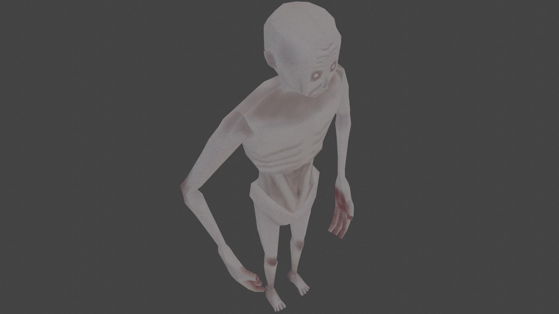 LowPoly SCP-096 Low-poly 3D model_9