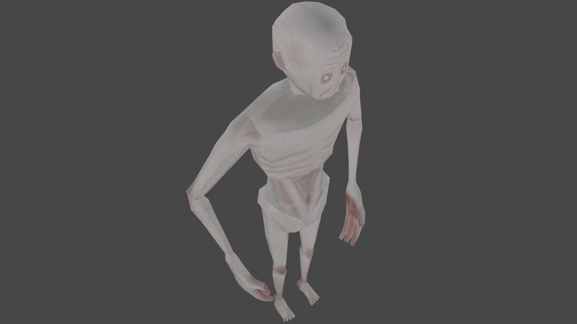 LowPoly SCP-096 Low-poly 3D model_10