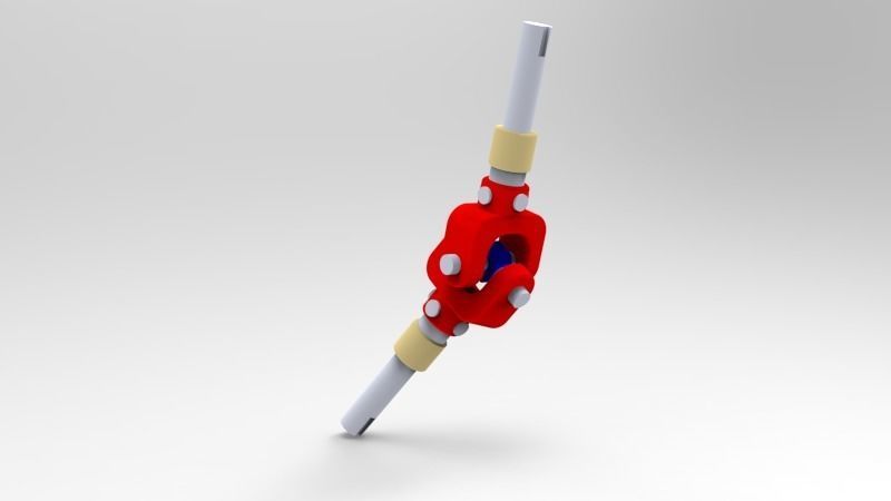 Universal Joint 3D model_1