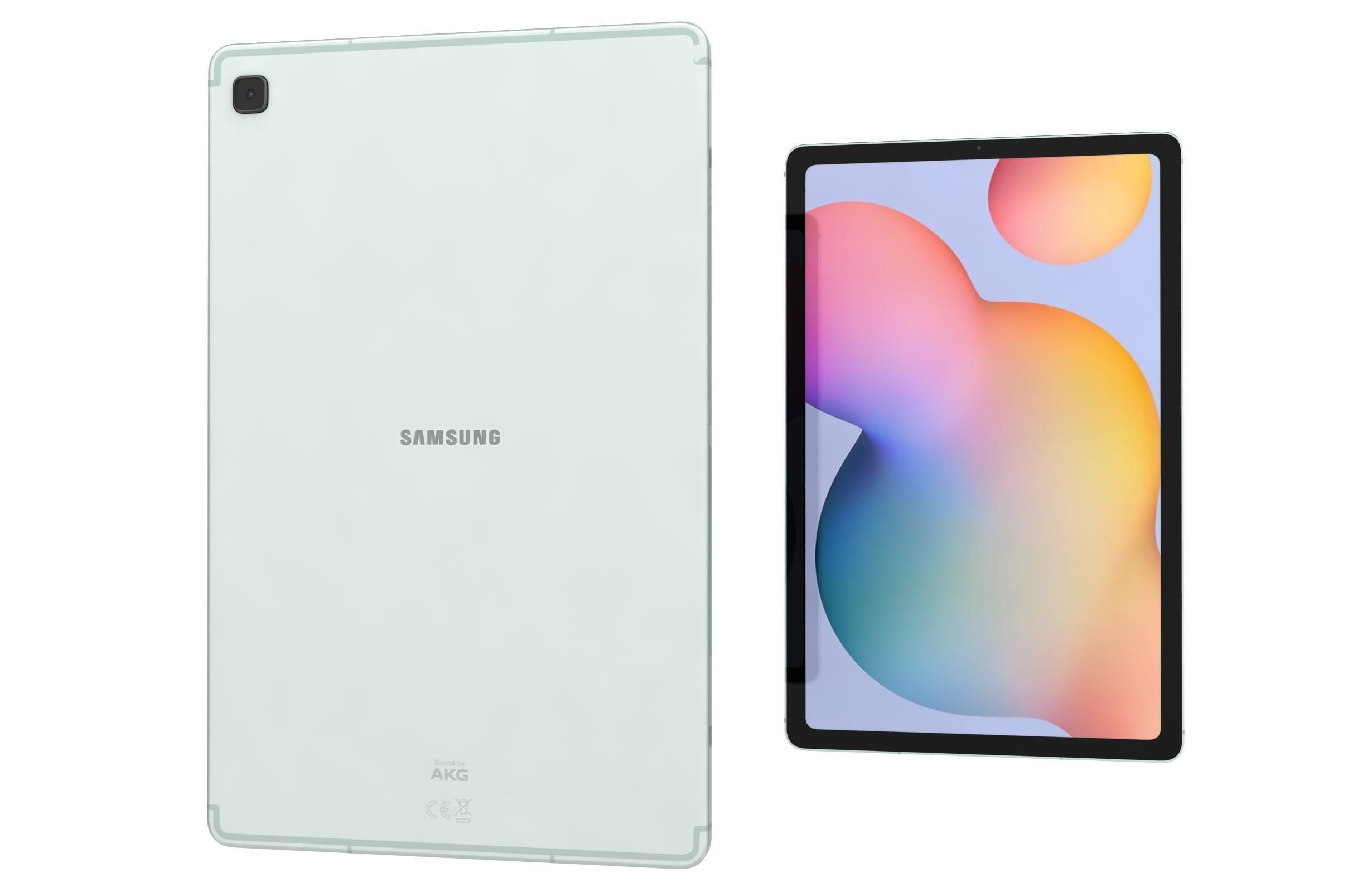 Samsung Galaxy Tab S6 Lite 2024 All Colors 3D model_18