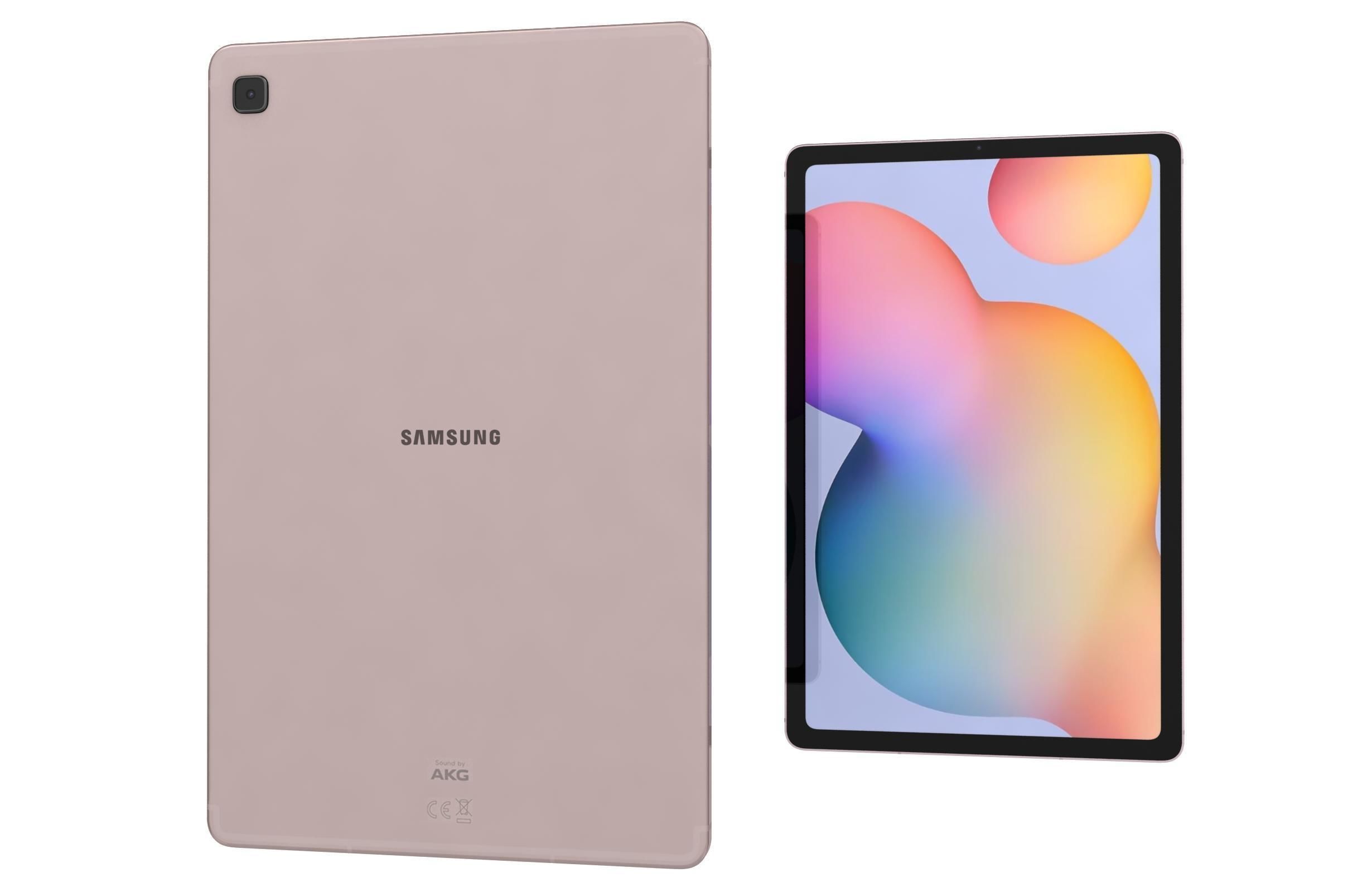 Samsung Galaxy Tab S6 Lite 2024 All Colors 3D model_28