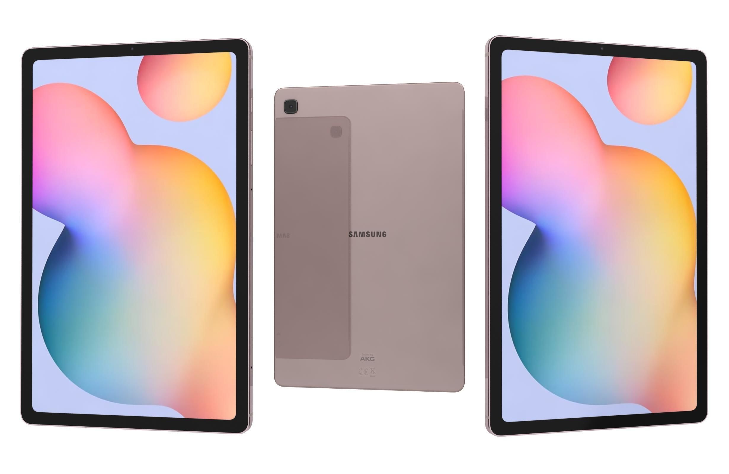 Samsung Galaxy Tab S6 Lite 2024 All Colors 3D model_21