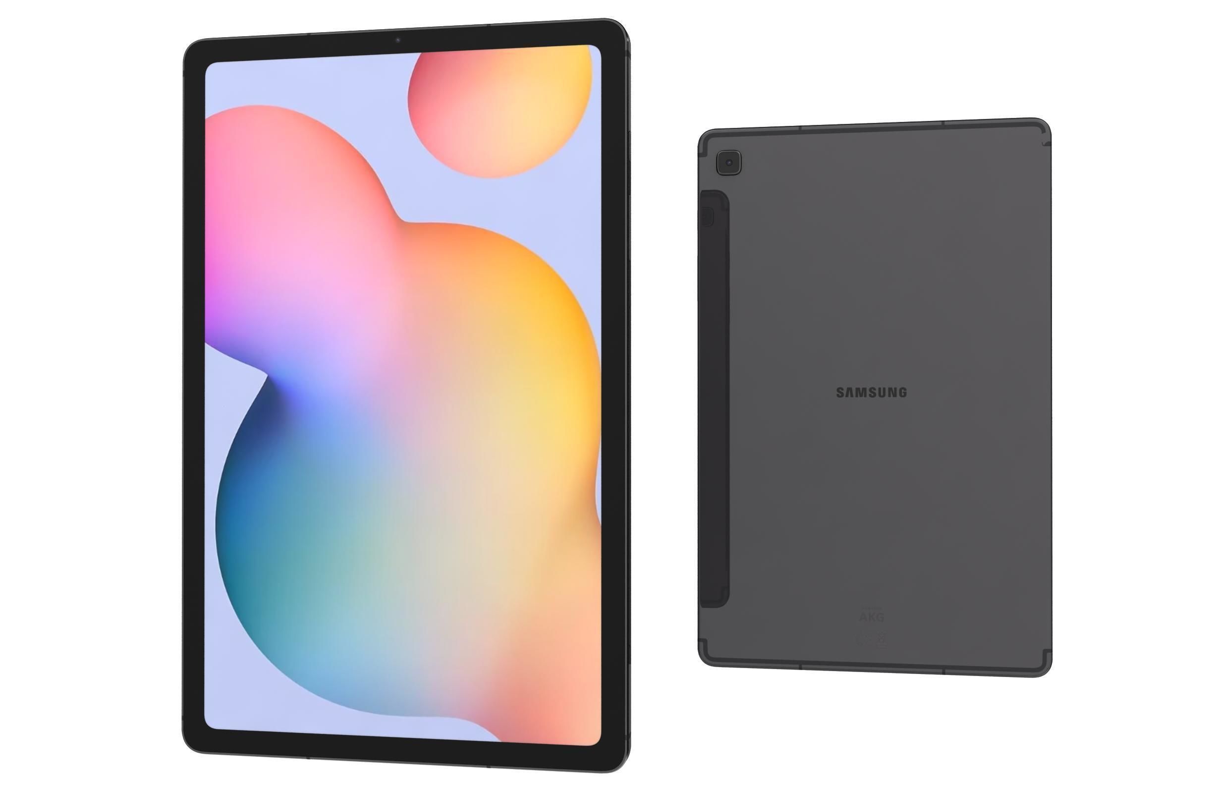 Samsung Galaxy Tab S6 Lite 2024 All Colors 3D model_7