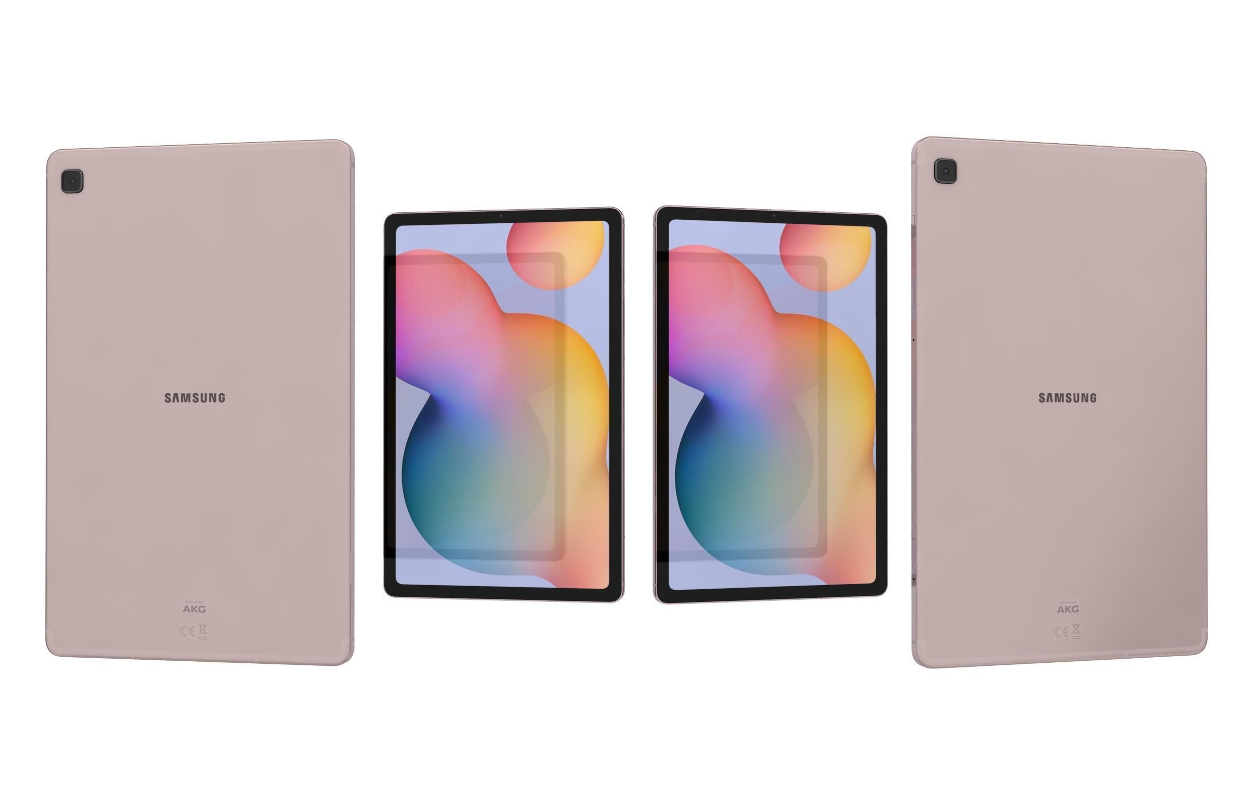 Samsung Galaxy Tab S6 Lite 2024 All Colors 3D model_24