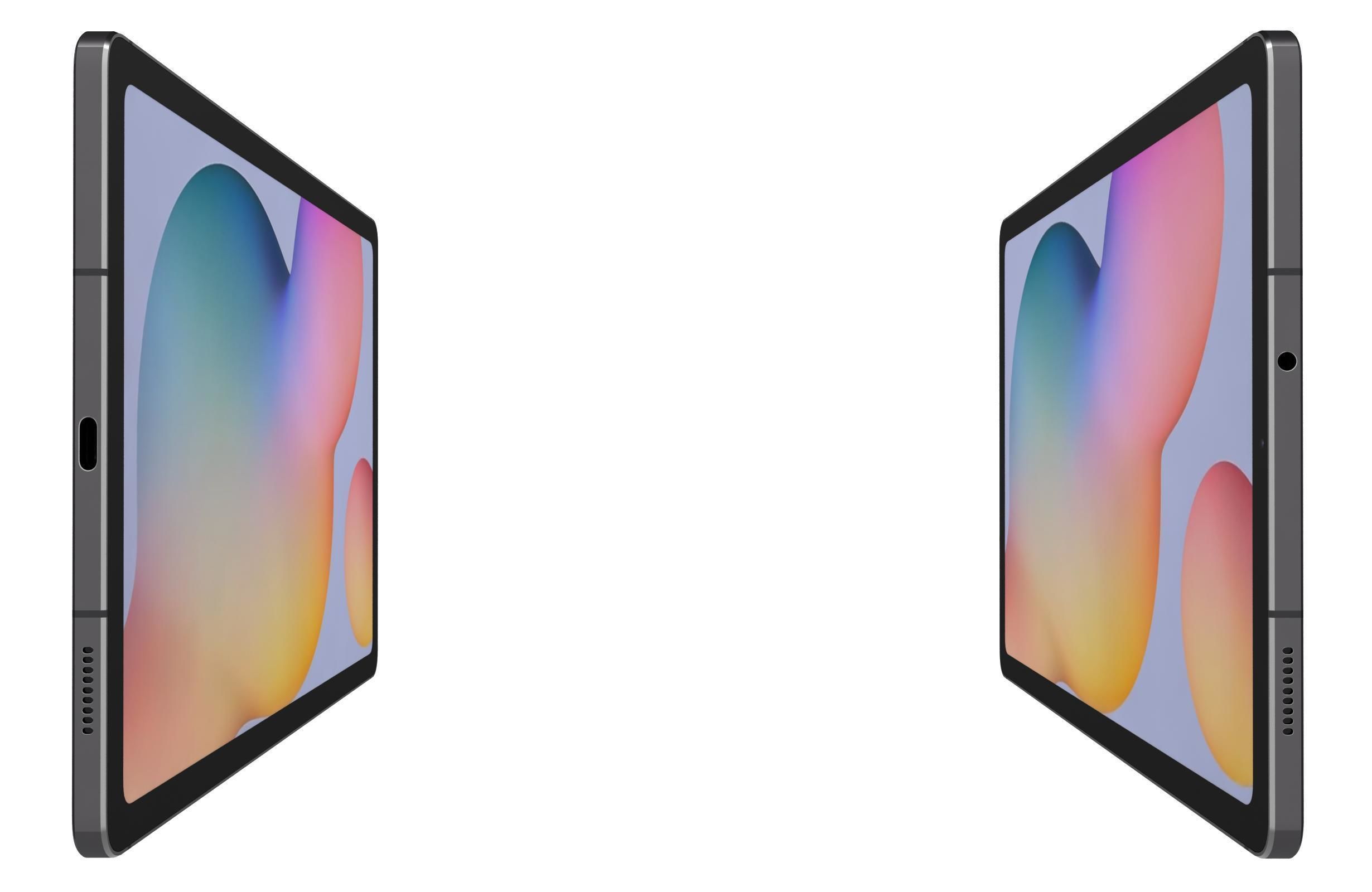 Samsung Galaxy Tab S6 Lite 2024 All Colors 3D model_9