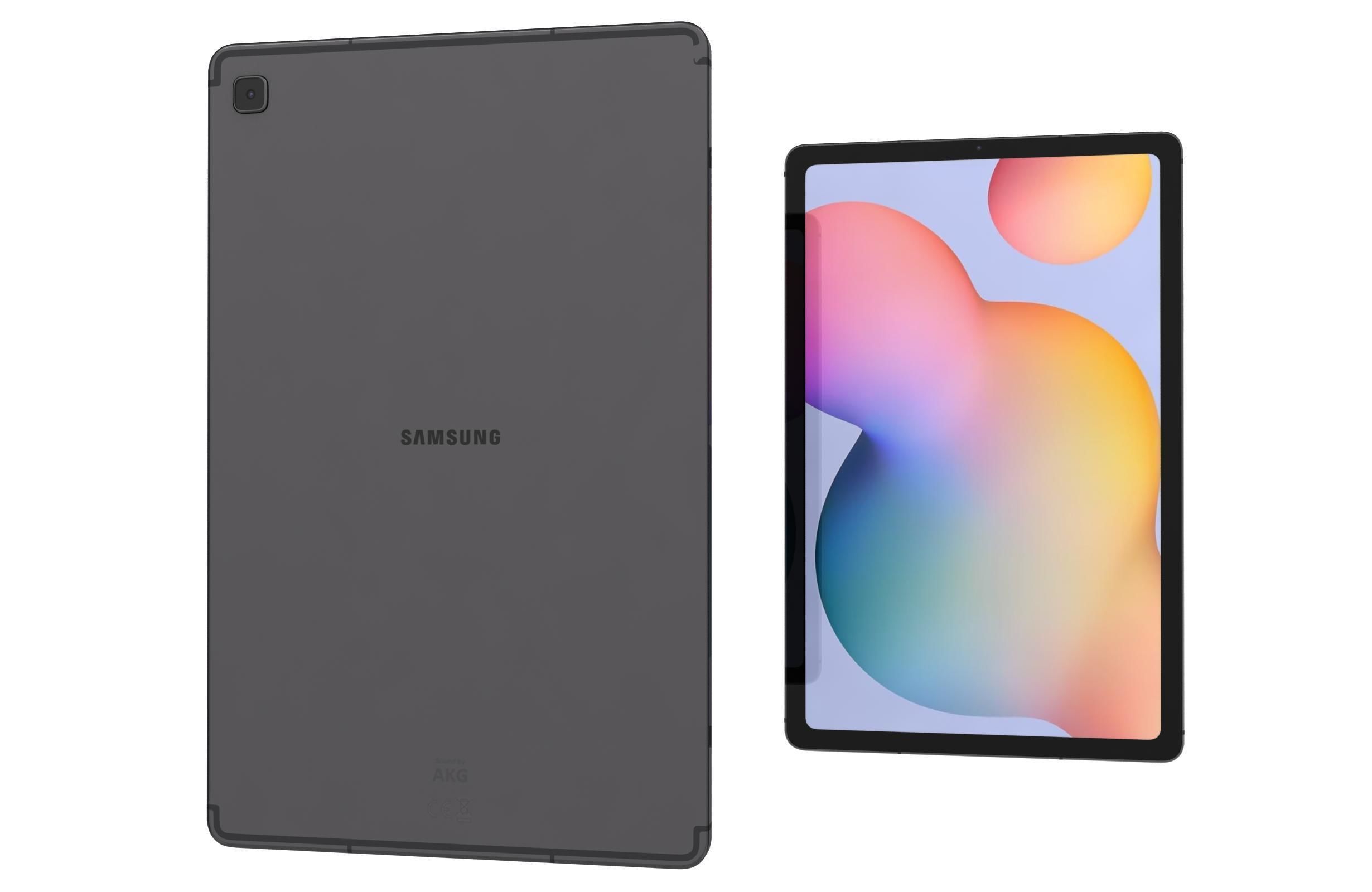 Samsung Galaxy Tab S6 Lite 2024 All Colors 3D model_8